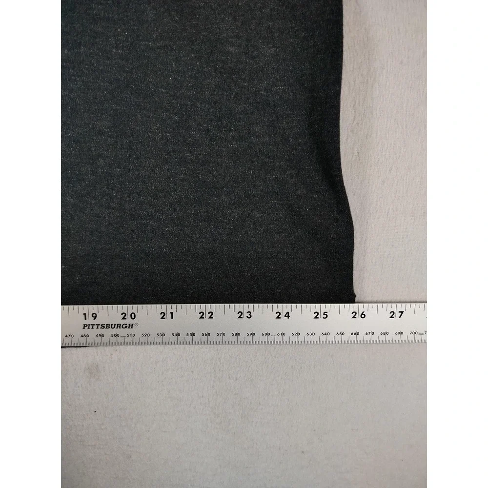 Polo Ralph Lauren Shirt‎ Mens XL Gray Custom Slim Fit Long Sleeve Pony Logo Tee